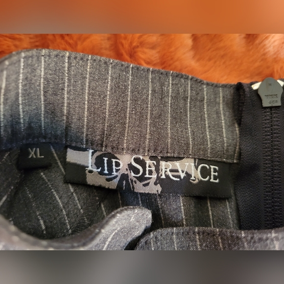 Lip Service Gangsta Pranksta Lock Top & Skirt - Picture 7 of 12